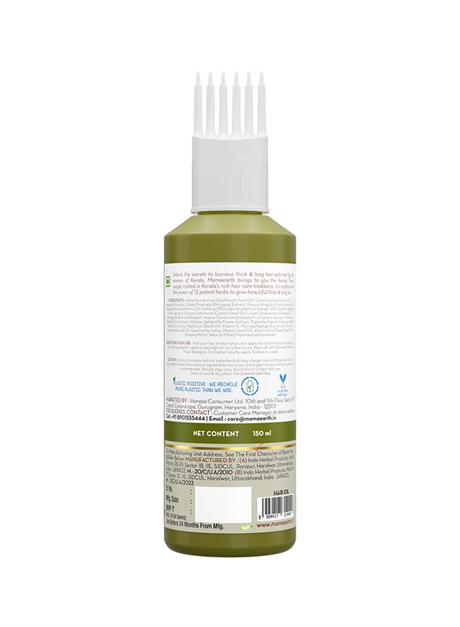 Mamaearth Kerala Thaali Hair Oil 150 ml - Image 2